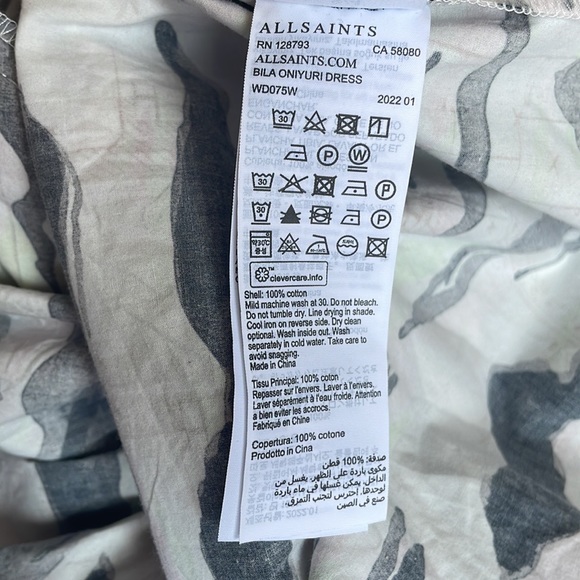 AllSaints Bila Oniyuri dress - Picture 8 of 8